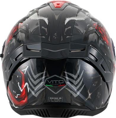 Helm Vito Presto Monster Integraal + Zonnevizier