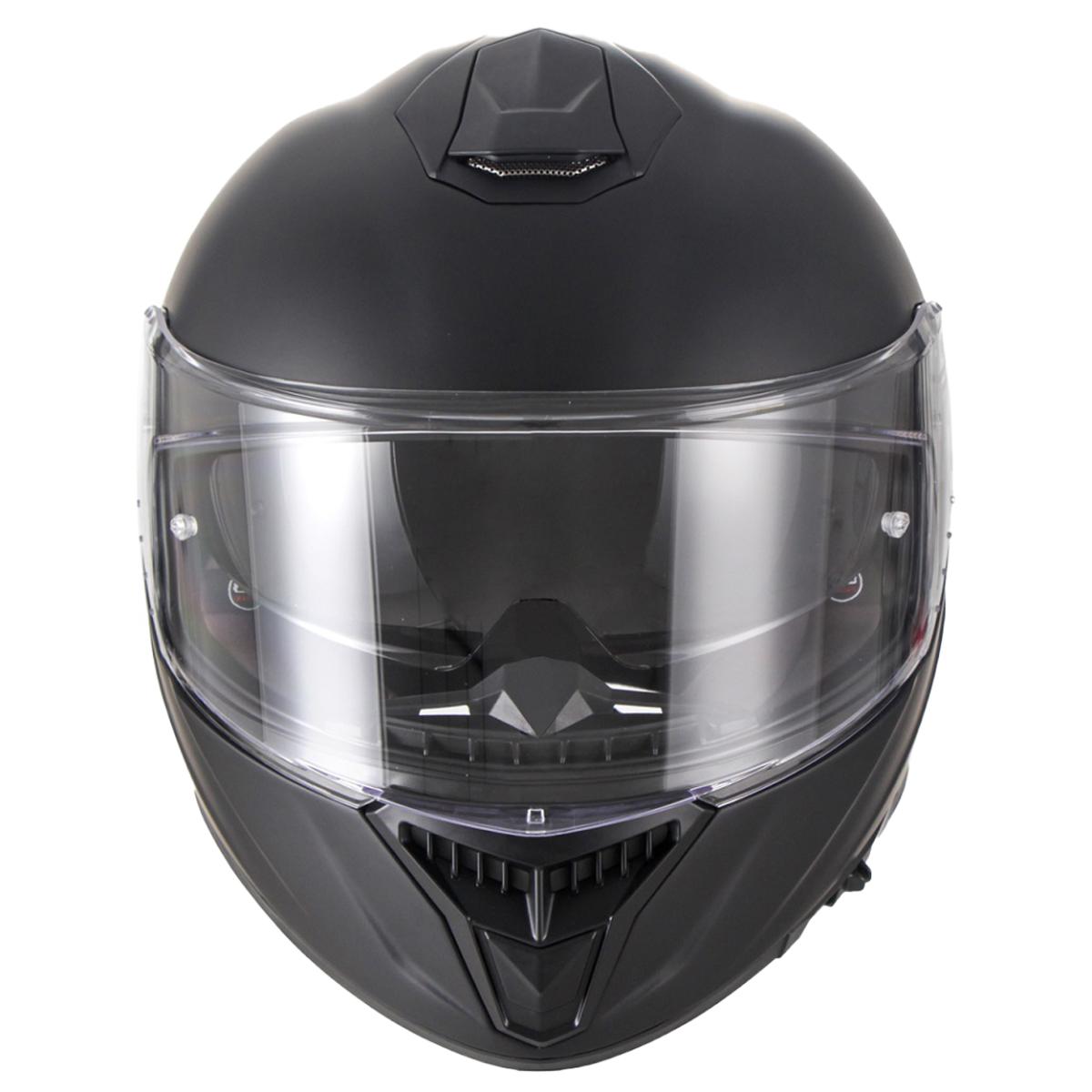 Helm Vito Grande Oversize + Zonnevizier Mat Zwart