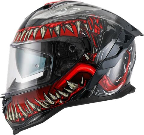 Helm Vito Presto Monster Integraal + Zonnevizier