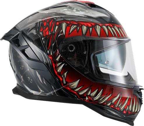 Helm Vito Presto Monster Integraal + Zonnevizier