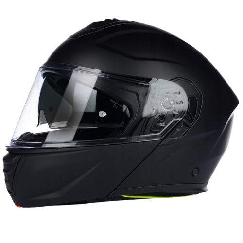 Helm Vito Systeemhelm Furio Mat Zwart