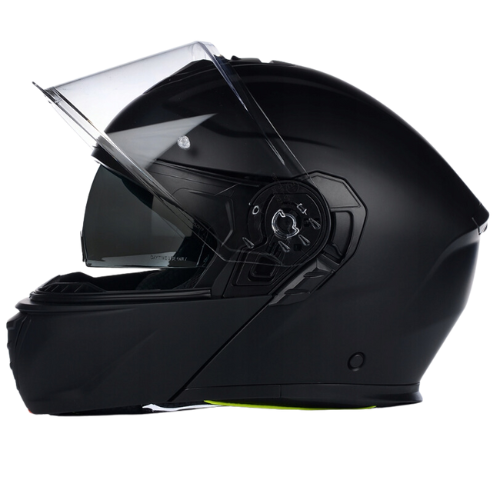 Helm Vito Systeemhelm Furio Mat Zwart